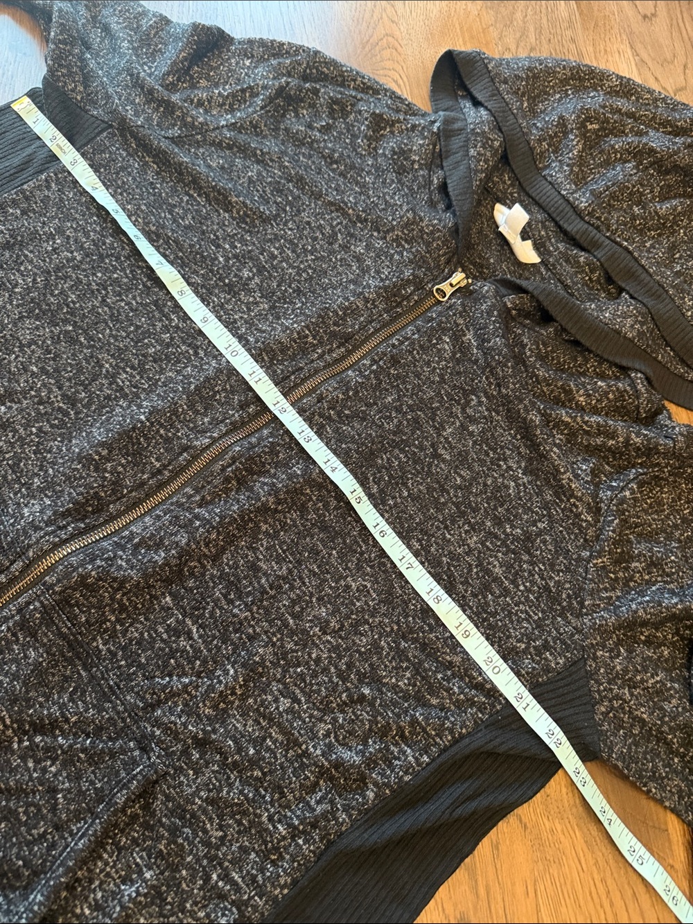 Market & Spruce Women's XXL Full Zip Lighter Weight Hoodie - Picture 9 of 14
